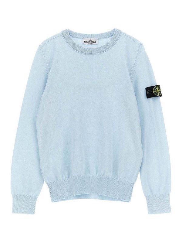 STONE ISLAND: スウェット＆セーター - スウェットシャツ/セーター - ブルー