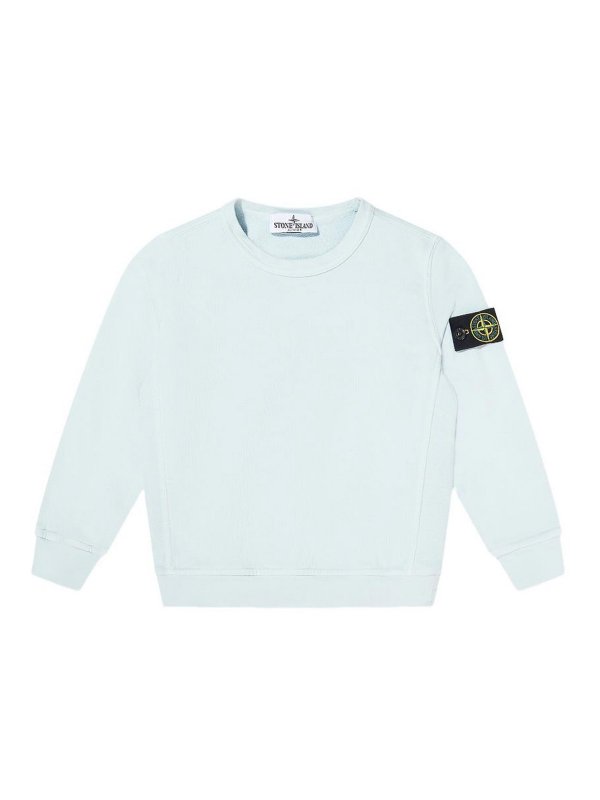 STONE ISLAND: クルーネック - クルーネック - ブルー