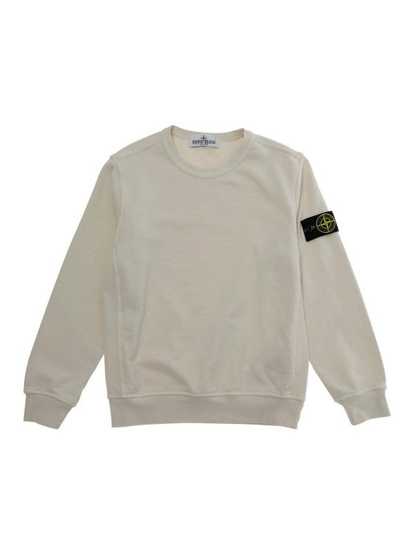 STONE ISLAND: クルーネック - クルーネック - ベージュ
