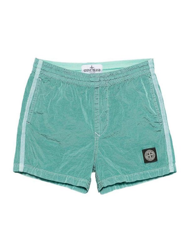 STONE ISLAND: トラウザーショーツ - ショートパンツ - 緑