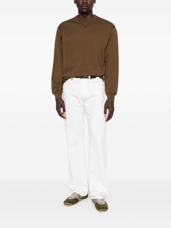 Rundhalspullover - Braun shop online: TOM FORD