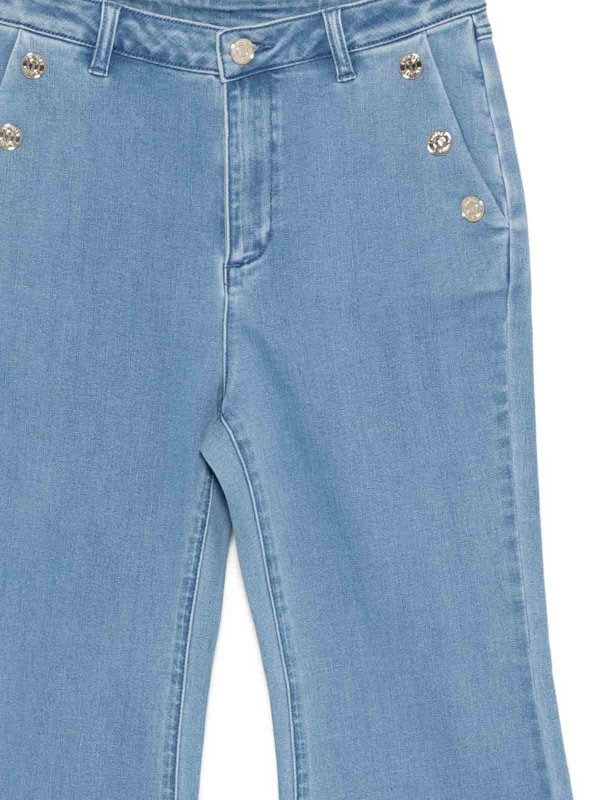 TWINSET: straight leg jeans online - Denim Jeans