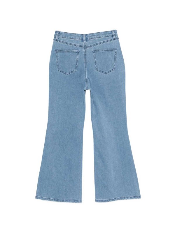 The Best Shops TWINSET: straight leg jeans - Denim Jeans