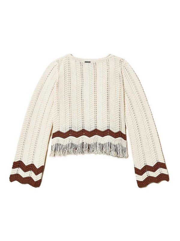 TWINSET: maglia collo rotondo online - Girocollo