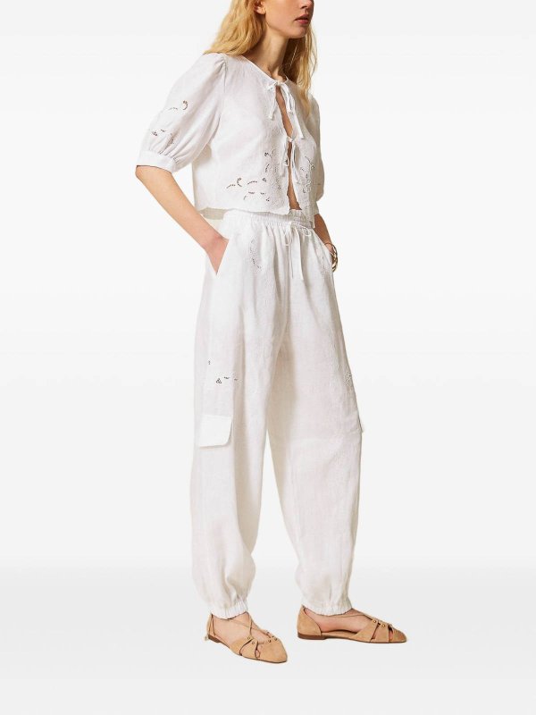 The Best Shops TWINSET: pantaloni casual - Pantaloni
