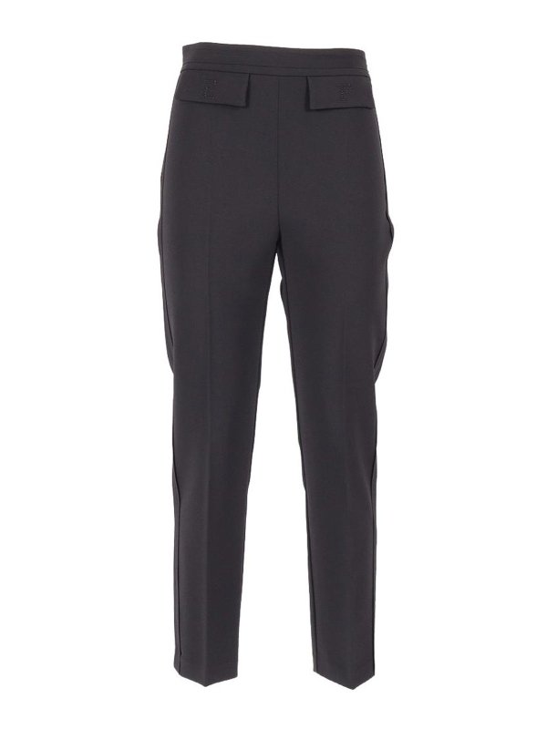 ELISABETTA FRANCHI: pantaloni casual - Pantaloni