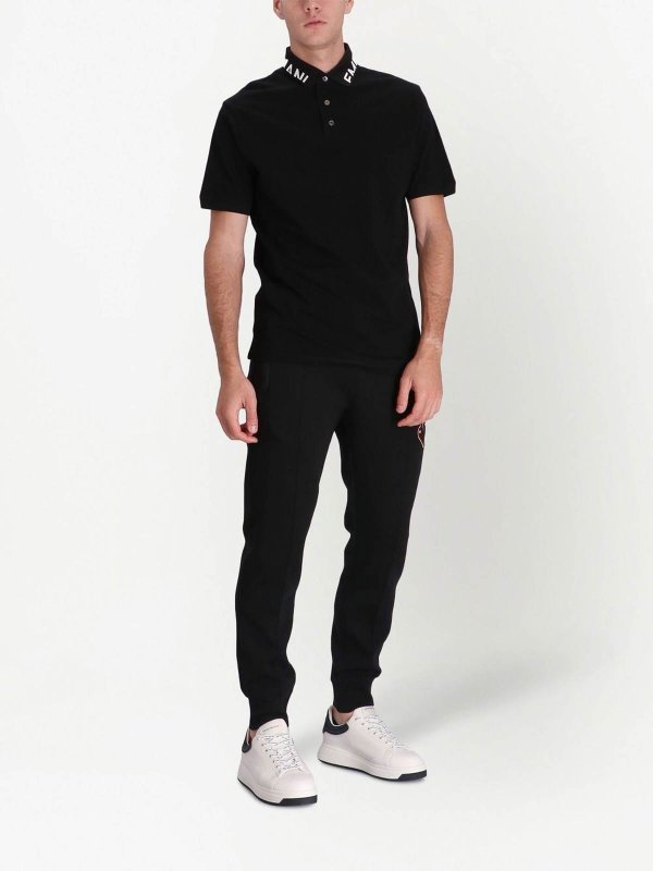 EMPORIO ARMANI: ポロシャツ online - ポロシャツ - 黒