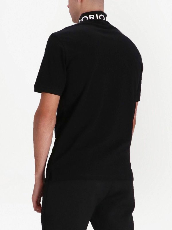 ポロシャツ - 黒 shop online: EMPORIO ARMANI