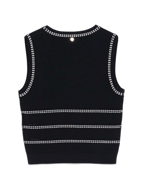 Liu Jo: Pull col rond online - Pull Col Rond - Bleu