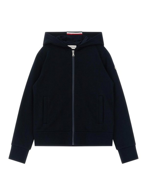 MONCLER JR: スウェット＆セーター - スウェットシャツ/セーター - 黒