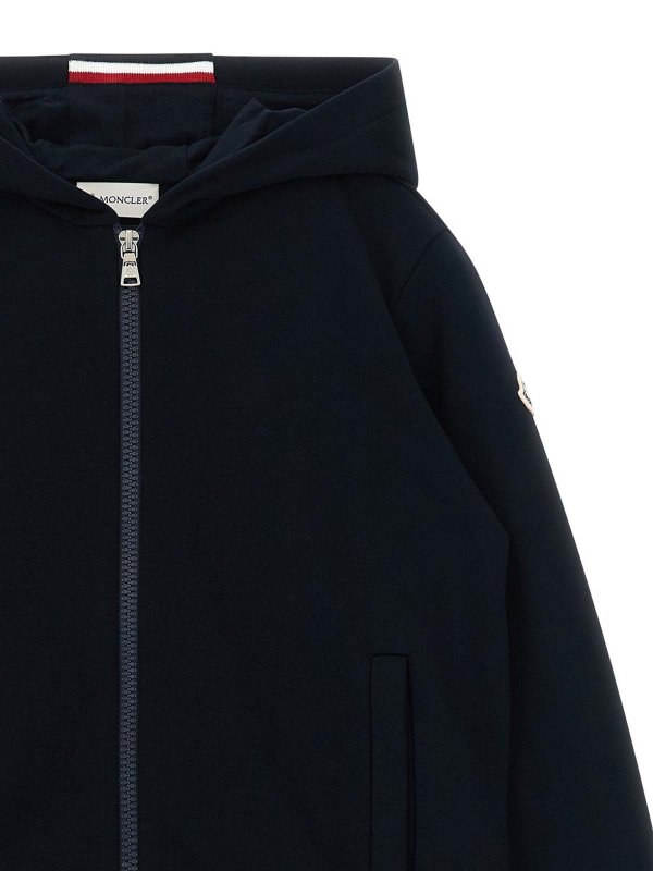 The Best Shops MONCLER JR: スウェット＆セーター - スウェットシャツ/セーター - 黒