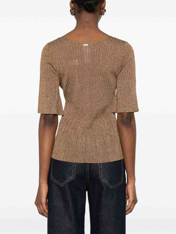 TWINSET buy online Rundhalspullover - Gold