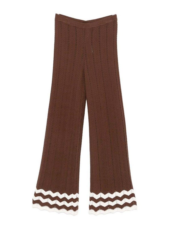 TWINSET: pantaloni casual - Pantaloni