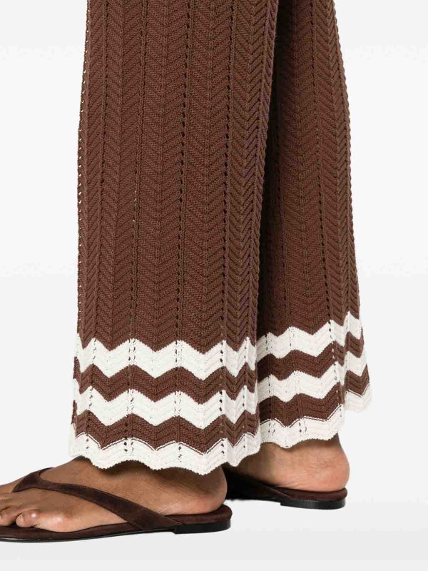 TWINSET: pantaloni casual online - Pantaloni