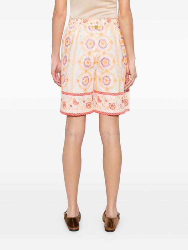 The Best Shops TWINSET: Hosen Shorts - Shorts - Weiß