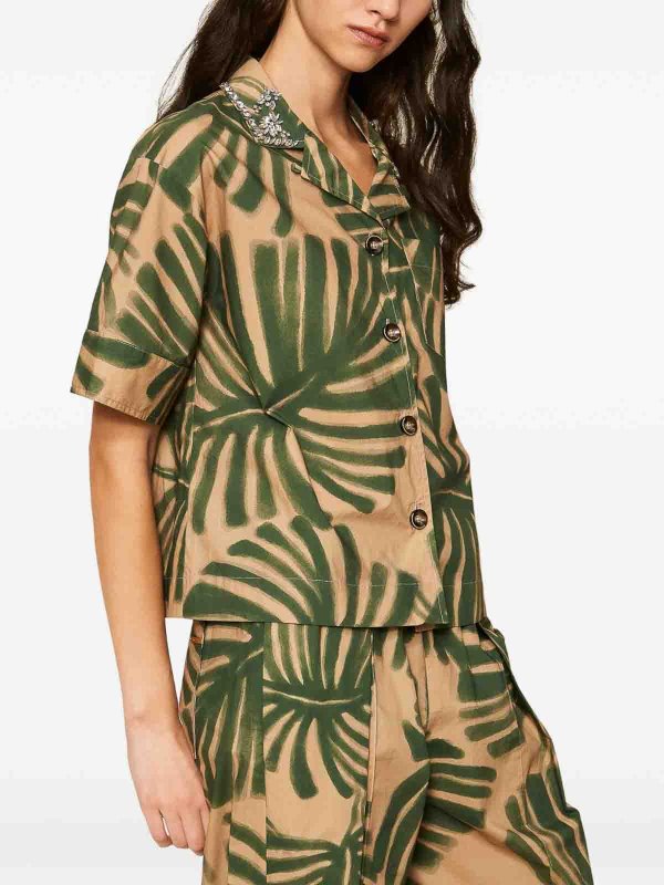 シャツ - ベージュ shop online: TWINSET