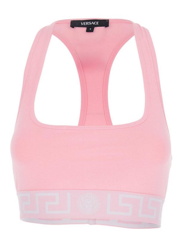 VERSACE: Tops und Tank Tops - Top - Schwarz