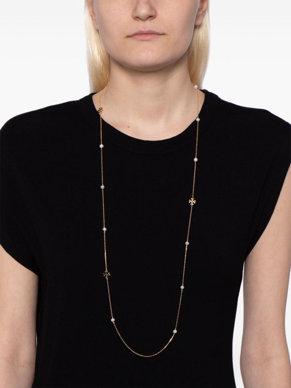 The Best Shops TORY BURCH: ネックレス - ネックレス/チョーカー - 金