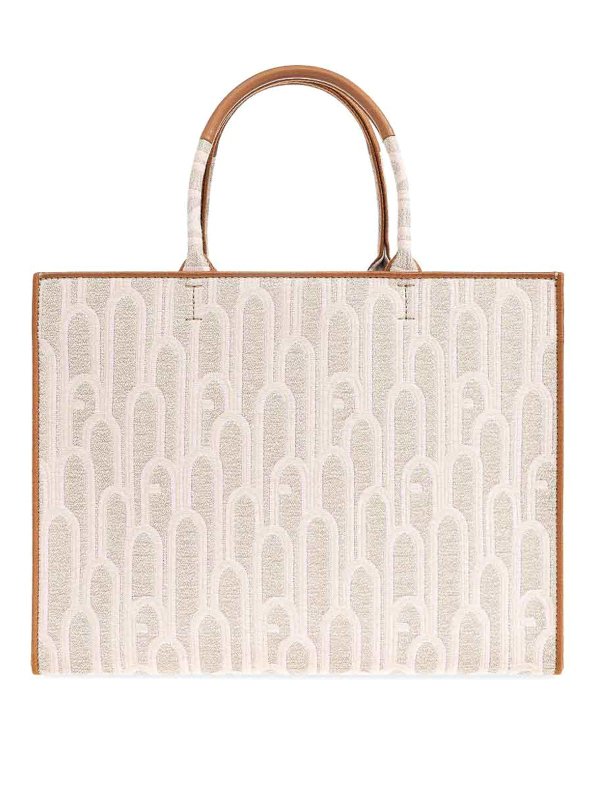 FURLA: Handtaschen - Shopper - Weiß