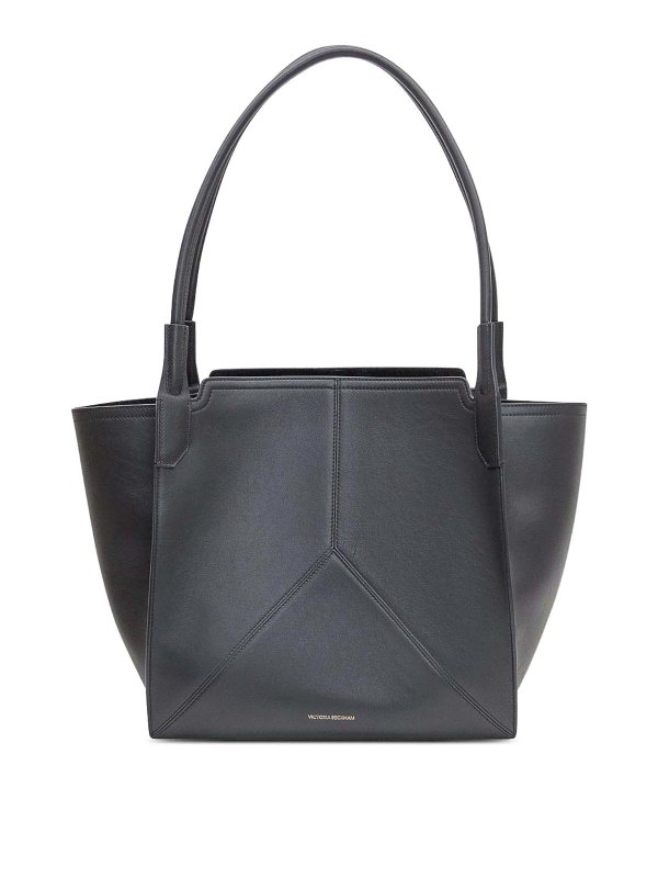 VICTORIA BECKHAM: トートバッグ - トートバッグ - 黒