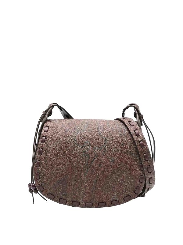 ETRO: Schultertaschen - Schultertasche - Braun