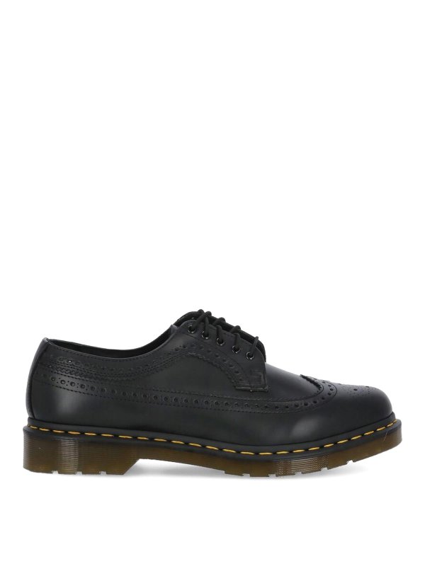 DR. MARTENS: レースアップシューズ - 編み上げ靴 - 黒