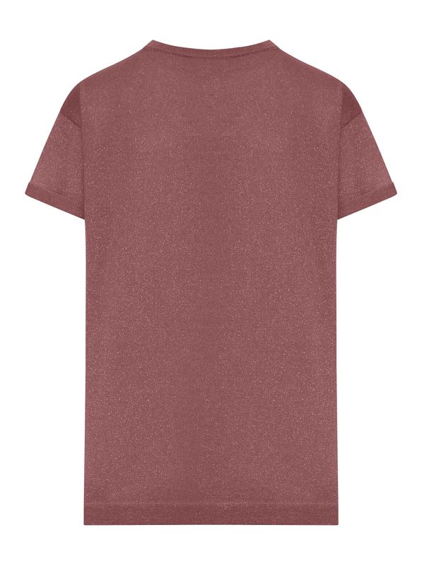 Brunello Cucinelli Cashmere And Silk Lurex T-Shirt|M41810000PC9788