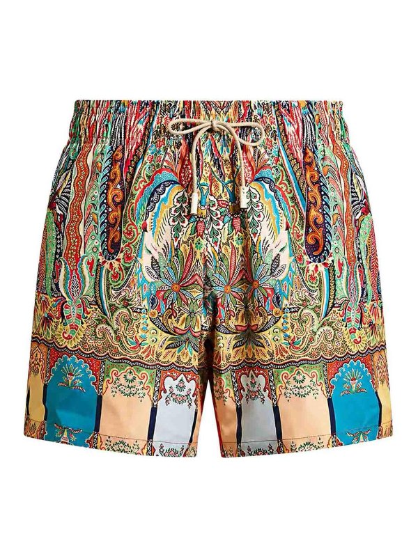 ETRO: 水着 - スイムショーツ/スイムトランクス - マルチカラー