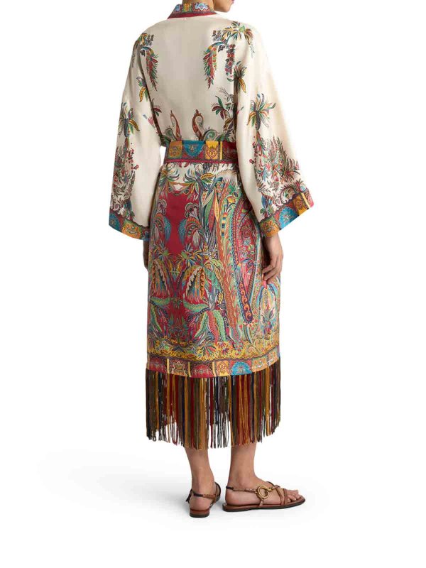 The Best Shops ETRO: knee length coats - Silk Duster Coat