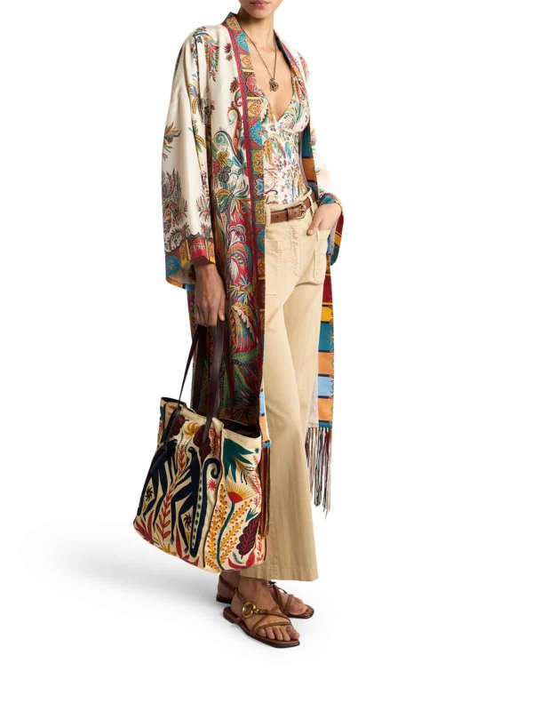 Silk Duster Coat shop online: ETRO