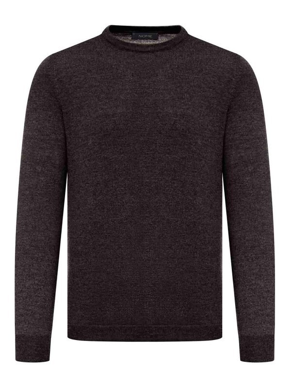 NOME: Col roulé & Col polo - Pull Col Roulé - Marron
