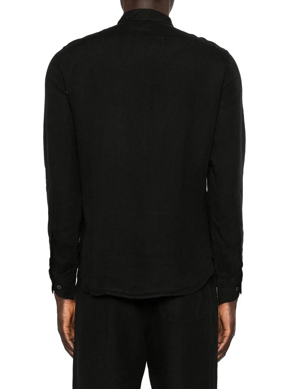 シャツ - 黒 shop online: 120% LINO