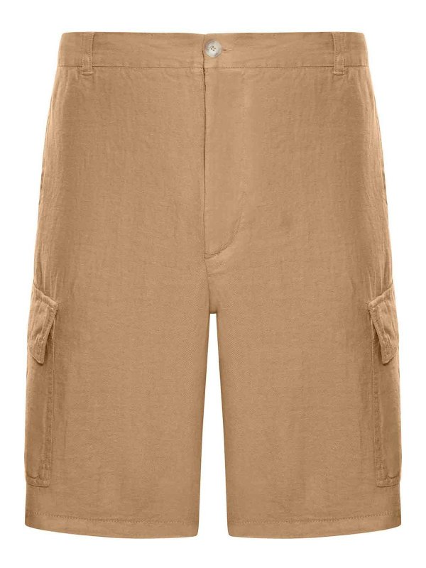120% LINO: トラウザーショーツ - ショートパンツ - ヌードカラー