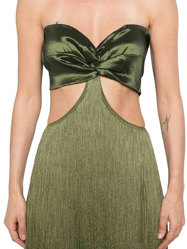 BLESS buy online Maxi Robe - Vert