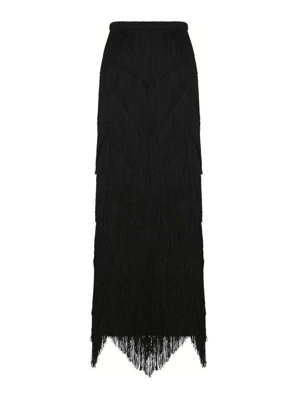 BLESS: Faldas largas - Falda Larga - Negro