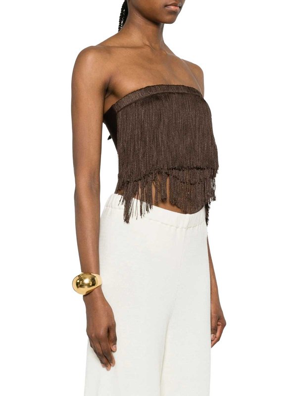 The Best Shops BLESS: Tops & Débardeurs - Top - Marron