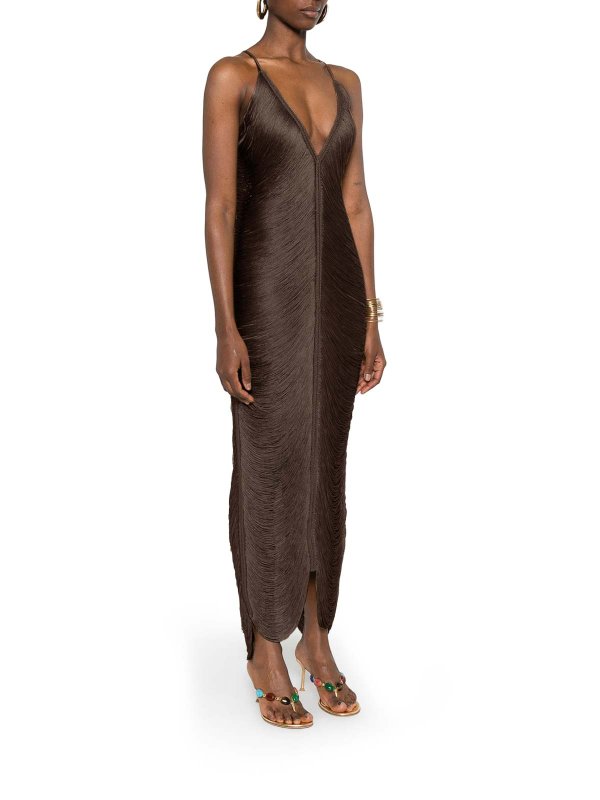 Robe Courte - Marron shop online: BLESS