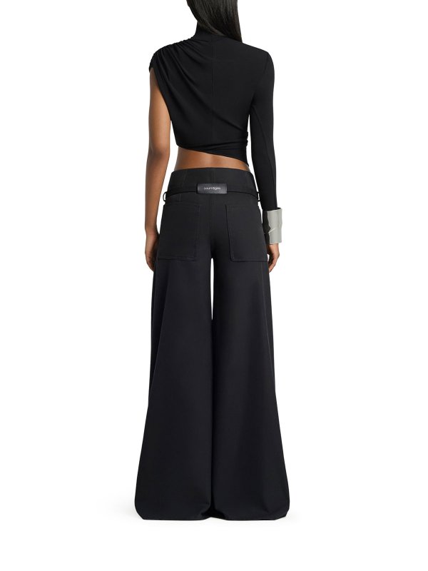 The Best Shops Courreges: Tops und Tank Tops - Top - Schwarz