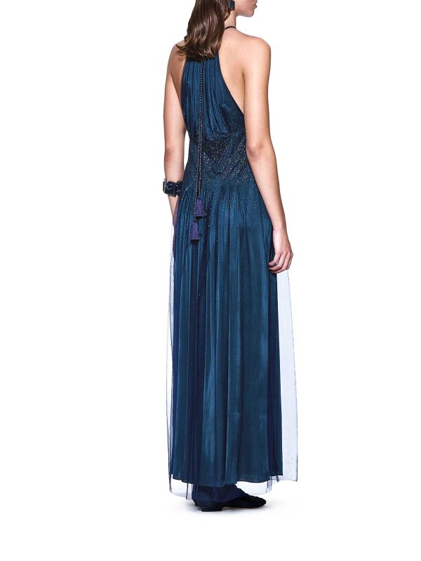 The Best Shops GIORGIO ARMANI: ニーレングスドレス - 膝丈ドレス - ブルー
