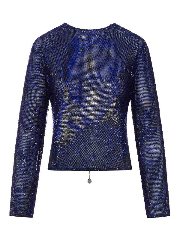 GIORGIO ARMANI: Tops und Tank Tops - Top - Blau