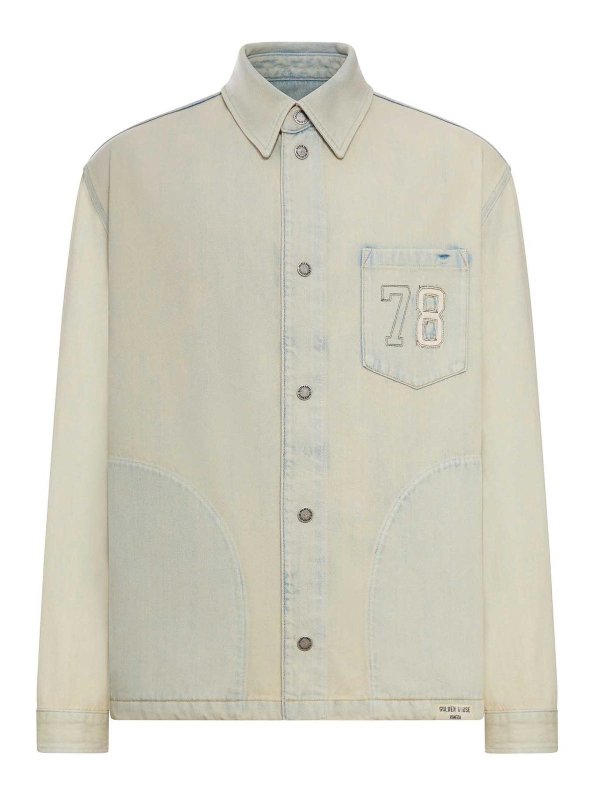 GOLDEN GOOSE: デニムジャケット - デニムジャケット - 78