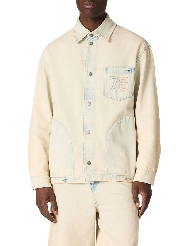 The Best Shops GOLDEN GOOSE: デニムジャケット - デニムジャケット - 78