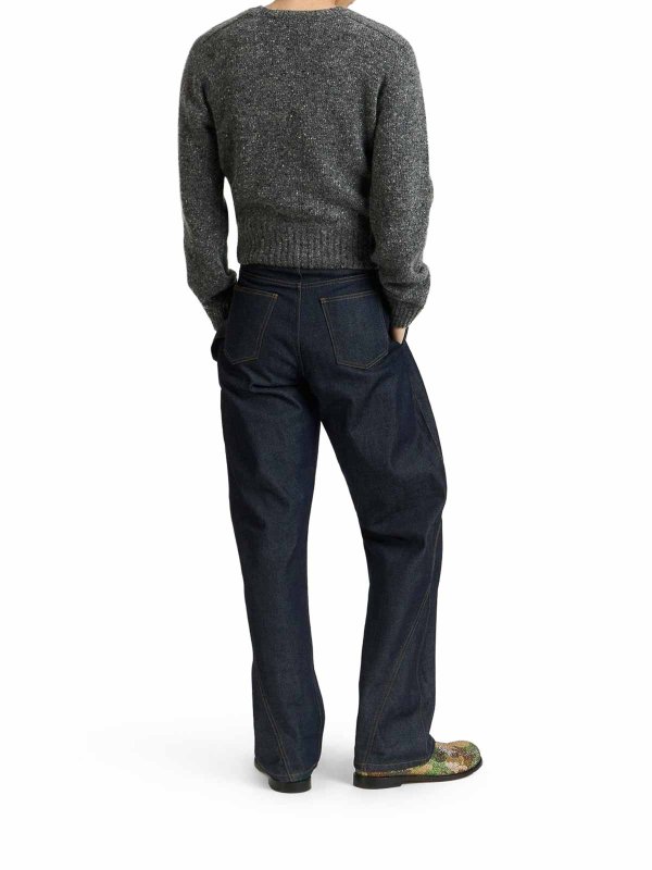 The Best Shops J.W. ANDERSON: ストレートジーンズ - ストレートジーンズ - ブルー