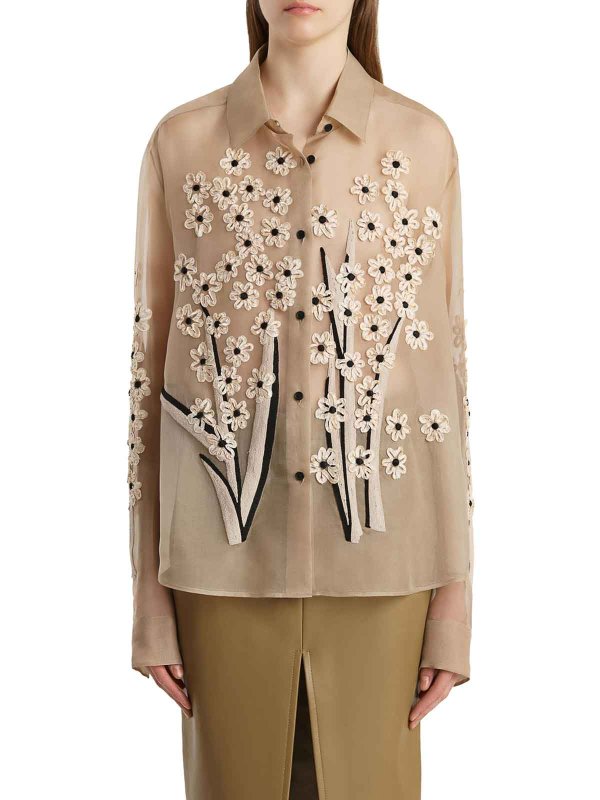 The Best Shops KHAITE: Hemden - Hemd - Nude
