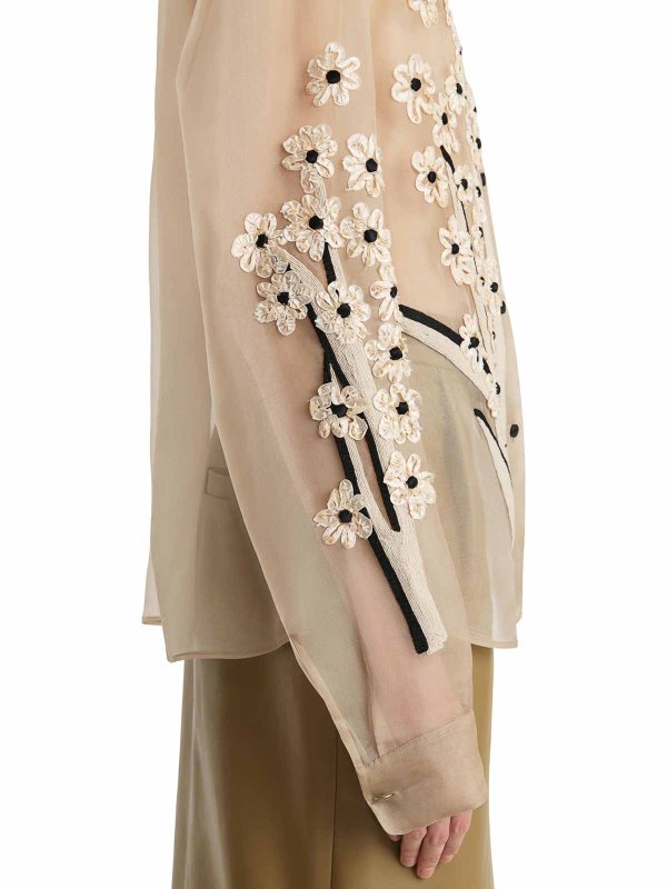 The Best Shops KHAITE: Hemd - Nude