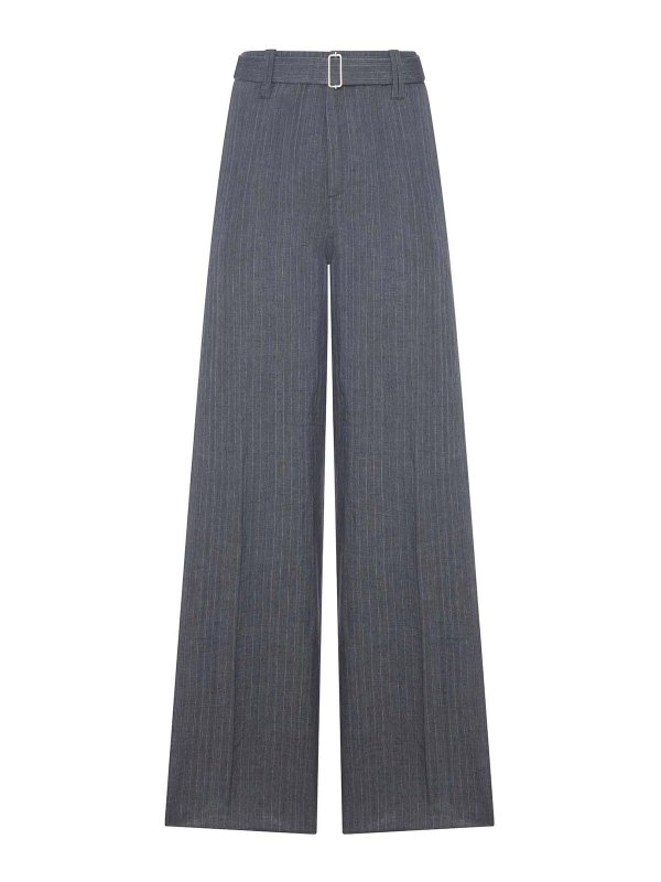 LARDINI: テーラードトラウザー - テーラードパンツ - ブルー