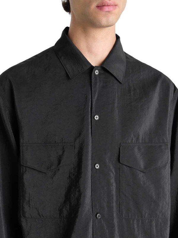 Hemd - Schwarz shop online: LEMAIRE