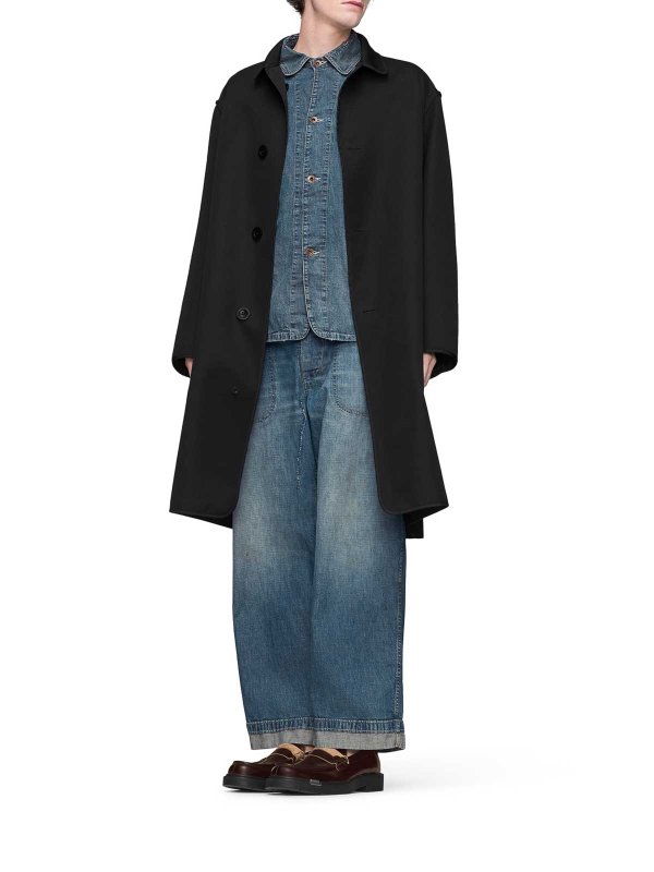 Maison Margiela: デニムジャケット online - デニムジャケット - ブルー