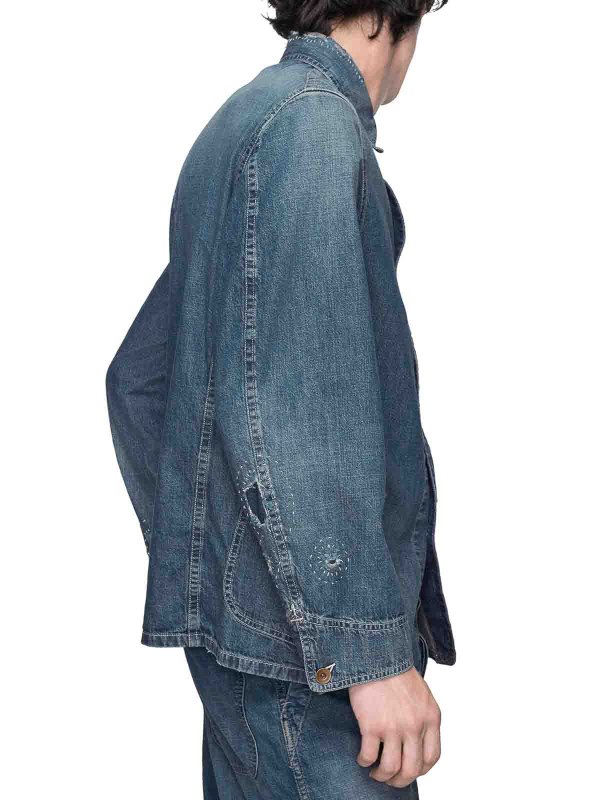 Maison Margiela buy online デニムジャケット - ブルー