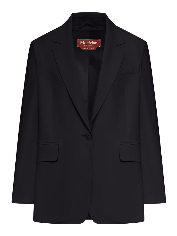 Max Mara: ニーレングスコート - 膝丈コート - 黒